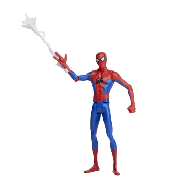 Marvel Spider-Man: Across The Spider-Verse Spider-Man Toy, 6-Inch-Scale Action Figure with Web Accessory, Toys for Kids Ages 4 and Up