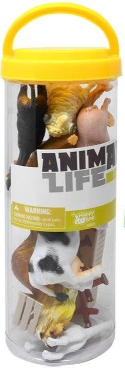 Animal Life in a Jar - Farm 12pc - sctoyswholesale