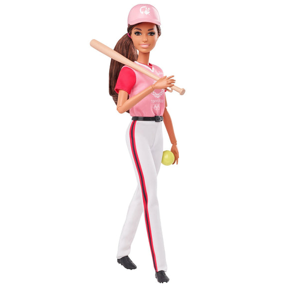 Barbie Olympic Games Tokyo 2020 Softball Doll and Accessories - sctoyswholesale