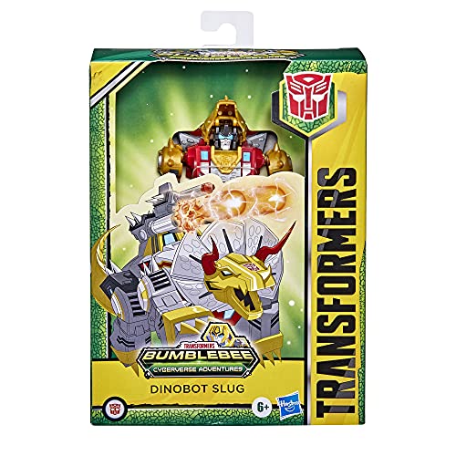 Transformers Bumblebee Cyberverse Adventures Toys Deluxe Class Dinobot Slug Action Figure - sctoyswholesale