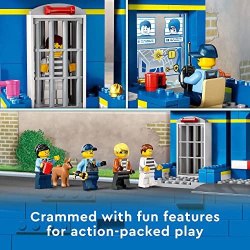 LEGO City Police Station Chase 60370 Building Toy Set for Preschool Kids, Boys, and Girls Ages 4+ (172 Pieces)