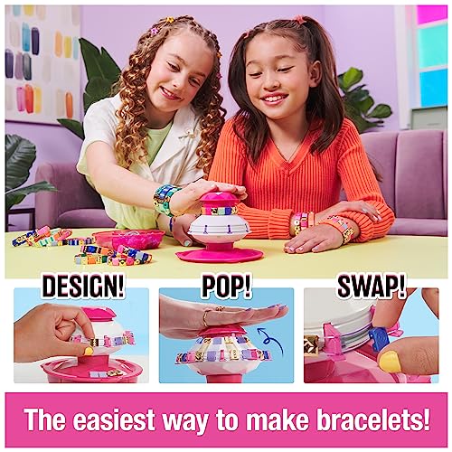 Cool Maker PopStyle Bracelet Maker, 170 Beads, Make & Remake 10 Bracelets, Friendship Bracelet Making Kit, DIY Arts & Crafts Kids Toys for Girls