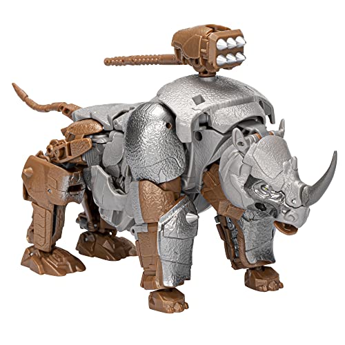 Transformers Toys Studio Series Voyager Class 103 Rhinox Toy, Rise of The Beasts, 6.5-inch, Action Figure for Boys and Girls Ages 8 and Up