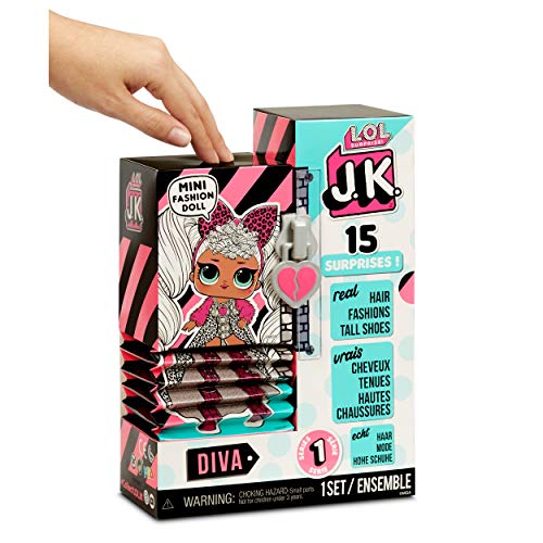 L.O.L. Surprise! JK Diva Mini Fashion Doll with 15 Surprises - sctoyswholesale