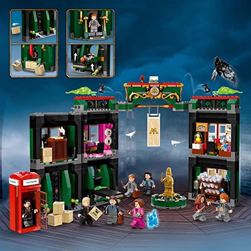 LEGO Harry Potter The Ministry of Magic 76403 Building Toy Set for Kid