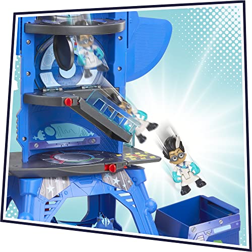 PJ Masks Deluxe Battle HQ Playset, Preschool Toys, Playset with 2 Action Figures - sctoyswholesale