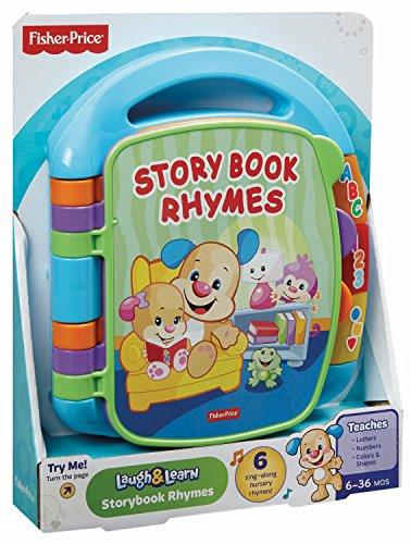 Fisher-Price Laugh & Learn Storybook Rhymes Book [Colors May Vary] - sctoyswholesale