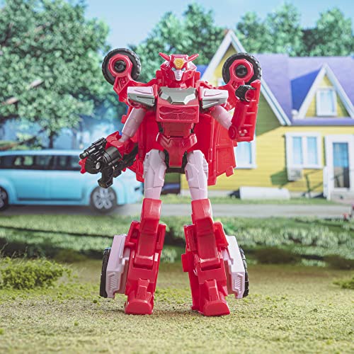 Transformers Toys EarthSpark Warrior Class Elita-1 Action Figure, 5-Inch, Robot Toys for Kids Ages 6 and Up