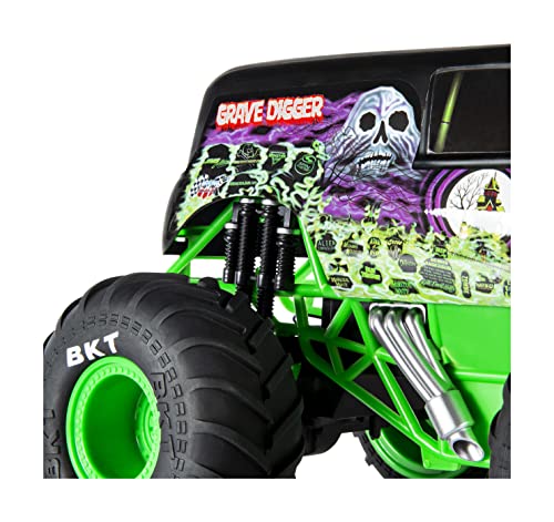 Monster Jam, Official Grave Digger Remote Control Truck 1:15 Scale, 2.4GHz