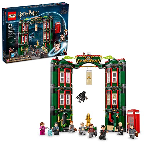LEGO Harry Potter The Ministry of Magic 76403 Building Toy Set for Kid