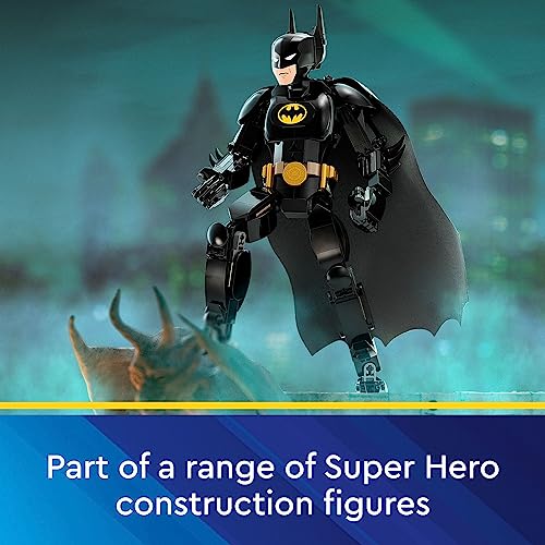 LEGO DC Batman Construction Figure 76259 Buildable DC Action Figure, Fully Jointed DC Toy for Play and Display with Cape and Authentic Details from the Batman Returns Movie, Batman Toy for 8 Year Olds