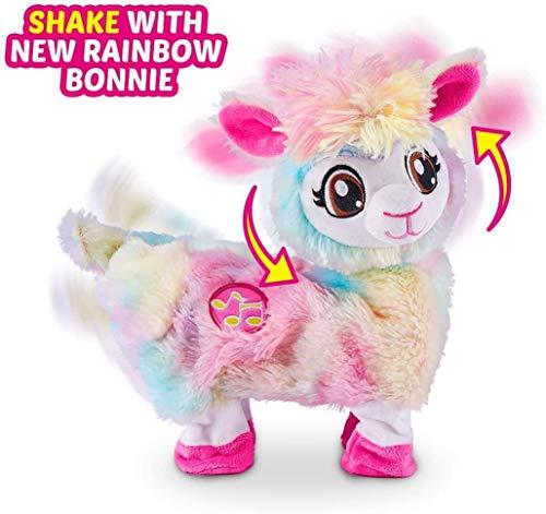 Pets Alive Rainbow Bonnie The Booty Shakin Llama Battery-Powered Dancing Robotic Toy by ZURU - sctoyswholesale