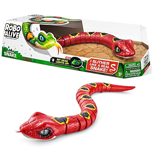 Robo Alive Slithering Snake Battery-Powered Robotic Toy (Color Vary)