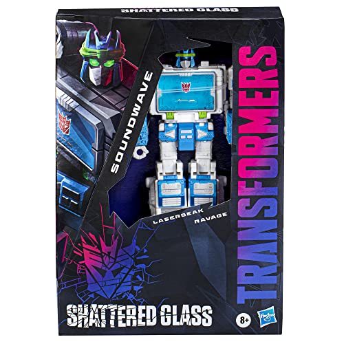 Transformers Generations Shattered Glass Collection: Soundwave & Laserbeak and Ravage Micromaster Exclusive