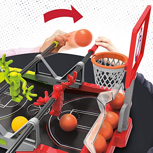 Hasbro Gaming Foosketball, The Foosball Plus Basketball Shoot and Score not searched Tabletop Game for Kids Ages 8 and Up, for 2 Players