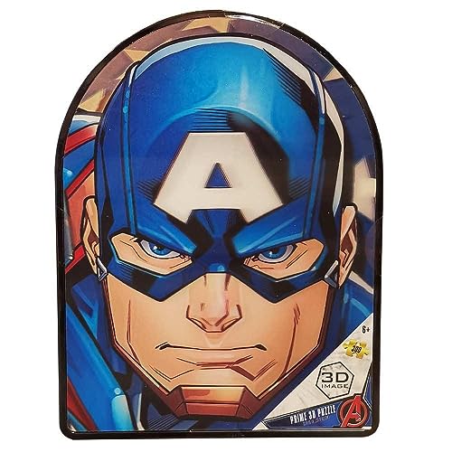 3D Puzzle 300 Pieces Captain America