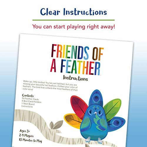 Ravensburger 60001834 Friends of a Feather Game for Boys & Girls Age 3 & Up - A Fun & Fast Family Card Game You Can Play Over & Over, Multicolor - sctoyswholesale