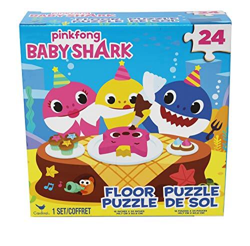 Cardinal Games Baby Shark 24pc Floor Puzzle - sctoyswholesale