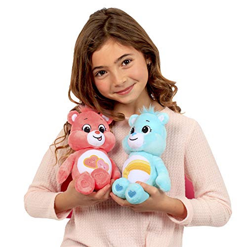 Care Bears 22034 9 Inch Bean Plush Wish Bear, Collectable Cute Plush Toy, Cuddly Toys for Children, Soft Toys for Girls and Boys, Cute Teddies Suitable for Girls and Boys Aged 4 Years +