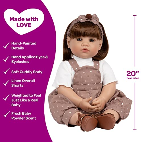 Adora Realistic Baby Doll - Toddler Time Doll - Root Bear Float, 20 inch