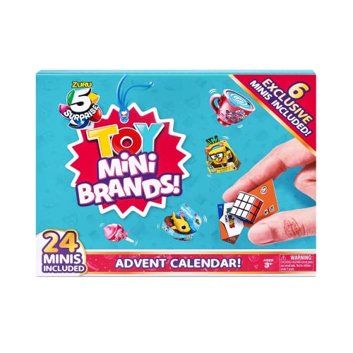 5 Surprise - Mini Toys Advent Calendar - sctoyswholesale