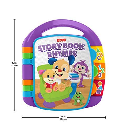 Fisher-Price Laugh & Learn Storybook Rhymes Book [Colors May Vary] - sctoyswholesale
