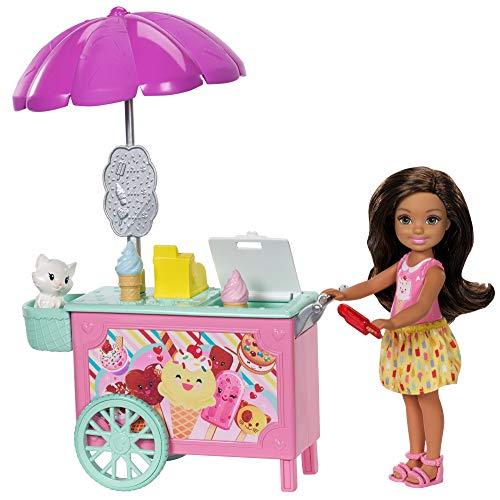 Barbie Club Chelsea Ice Cream Cart Doll & Playset - sctoyswholesale