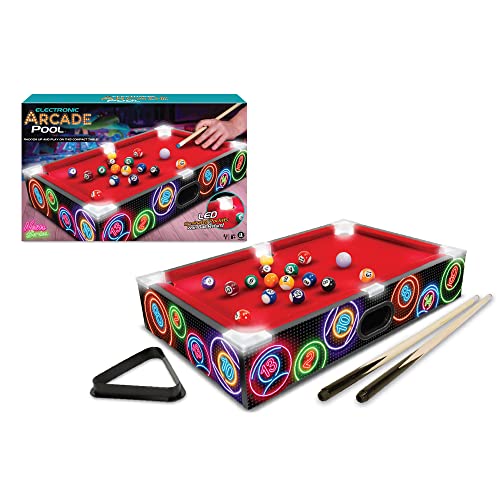 Ambassador Games Electronic Arcade Pool/Billiards (Neon Series)
