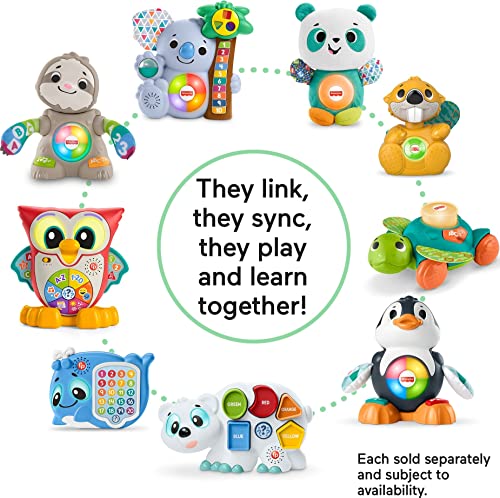 Fisher-Price Linkimals Interactive Learning Toy, Toddler Puzzle with Lights Music and Educational Songs