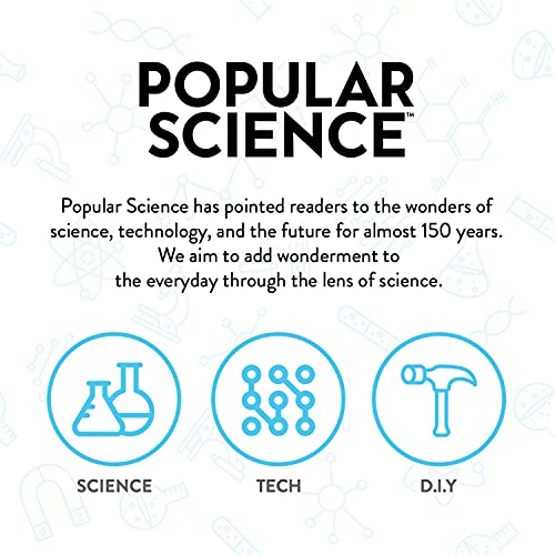 POPULAR SCIENCE 5 Senses Discovery Lab Science Kit | STEM Toys and Gifts for Educational and Fun Experiments for Families and Children Ages 8 Years +12