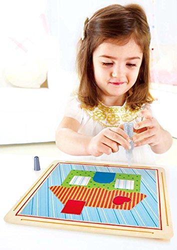 Hape Welcome Home Kid's Arts and Crafts Collage Kit - sctoyswholesale
