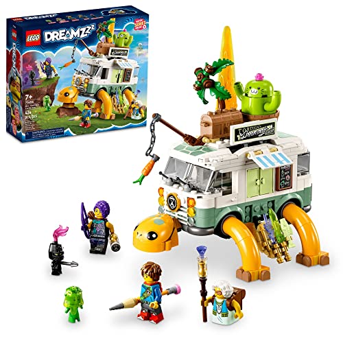 LEGO DREAMZzz Mrs. Castillo’s Turtle Van 71456, 2-in-1 Vehicle Building Set for Kids, Boys, and Girls Ages 7+