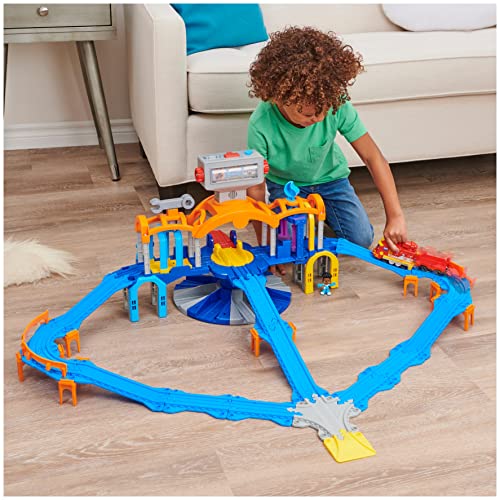 Train Playset, Mighty Express, Mission Station with Exclusive Freight - sctoyswholesale