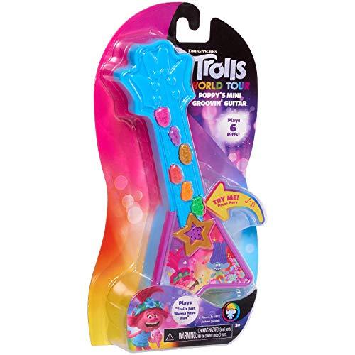 DreamWorks Trolls World Tour Poppy’s Mini Groovin’ Guitar, Multi-Color - sctoyswholesale