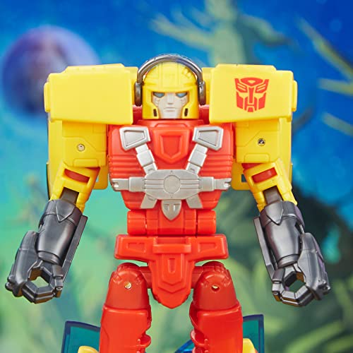 Transformers Toys Legacy Evolution Deluxe Armada Universe Hot Shot Toy, 5.5-inch, Action Figure for Boys and Girls Ages 8 and Up