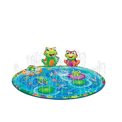 BANZAI Froggy Pond Splash Mat - sctoyswholesale