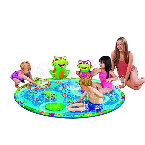 BANZAI Froggy Pond Splash Mat - sctoyswholesale