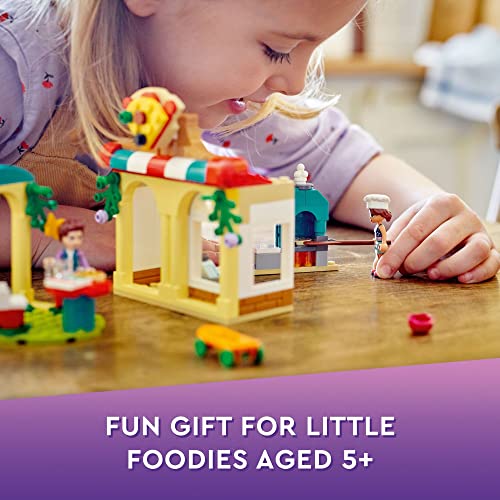 LEGO Friends Heartlake City Pizzeria 41706 Restaurant Set, Creative Gifts, Toys for Kids 5 Plus Years Old with Olivia & Ethan Mini-Dolls