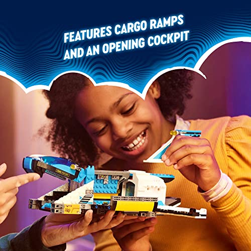 LEGO DREAMZzz Mr. Oz’s Spacebus 71460 Spaceship Toy Building Set, Christmas Toy for Kids, Space Shuttle School Bus, Unique Space Travel Gift for 9+ Year Olds to Play on Their Own or with Friends