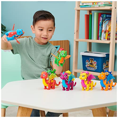 Paw Patrol, Rescue Knights Rubble and Dragon Blizzie Action Figures Set, Kids Toys for Ages 3 and up - sctoyswholesale