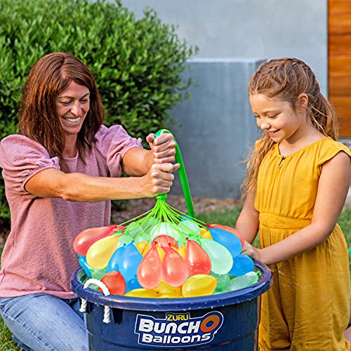 Bunch O Balloons Neon Colors with 2 Launchers + 4 Pack Water Balloons , for Outdoor, Children Summer Fun, 130+ Balloons + 2 Launchers - sctoyswholesale