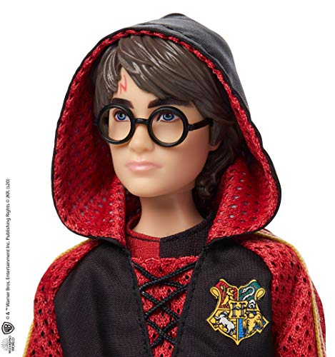 Mattel Harry Potter Collectible Triwizard Tournament Doll, 10.5-inch with Wand and Golden Egg Accessory