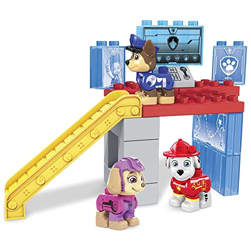 Mega Bloks PAW Patrol Pup Pack, Chase, Marshall and Skye, Bundle Building Toys - sctoyswholesale