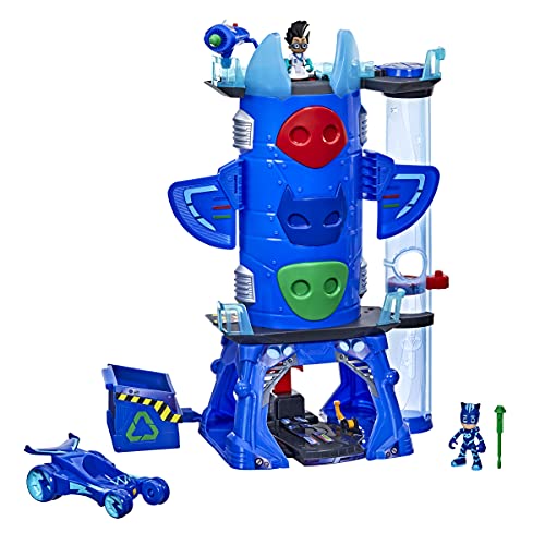 PJ Masks Deluxe Battle HQ Playset, Preschool Toys, Playset with 2 Action Figures - sctoyswholesale