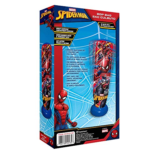 Hedstrom Marvel Spiderman Bop Bag Inflatable Punching Bag, 60 Inch