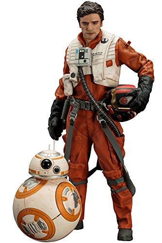 Star Wars SW122 Poe Dameron and BB-8" Artfx Plus Statue - sctoyswholesale