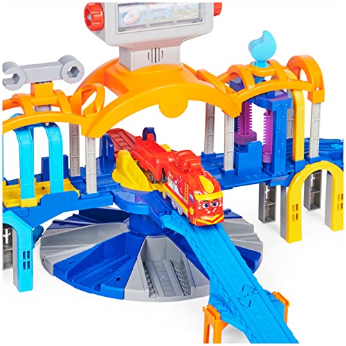 Train Playset, Mighty Express, Mission Station with Exclusive Freight - sctoyswholesale