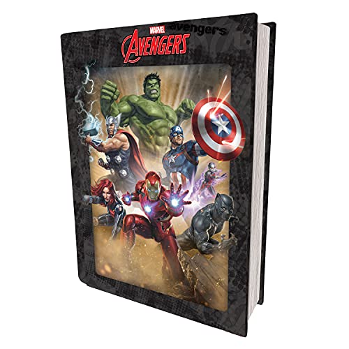 Prime 3D 35562 Marvel Original Lenticular Book Puzzle 300 Pieces, Multicoloured