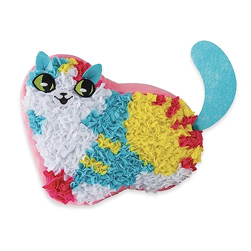 Orb Factory Plush Craft™ Rainbow Kitty Pillow