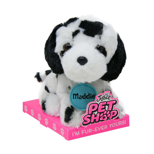 Justice Pet Shop Dalmatian Maddie, Plush 5" - sctoyswholesale